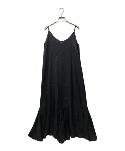 Lisiere（リジェール）Lisiere (リジェール) New Wash Maxi One Piece ブラック サイズ:記載無し（実寸サイズをご確認ください）の古着・服飾アイテム