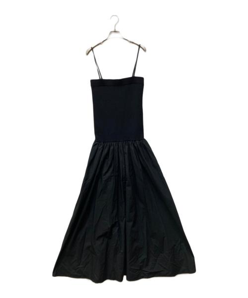 SCENTOF（セントオブ）SCENTOF (セントオブ) Black dress ギャザードレス ブラック サイズ:FREEの古着・服飾アイテム