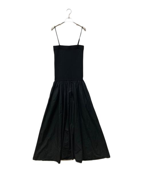 SCENTOF（セントオブ）SCENTOF (セントオブ) Black dress ギャザードレス ブラック サイズ:FREEの古着・服飾アイテム