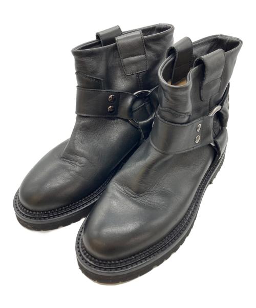 To&Co（トゥー＆コー）To&Co (トゥー＆コー) RING SHORT BOOTS ブラック サイズ:37の古着・服飾アイテム