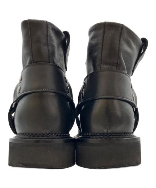To&Co（トゥー＆コー）To&Co (トゥー＆コー) RING SHORT BOOTS ブラック サイズ:37の古着・服飾アイテム