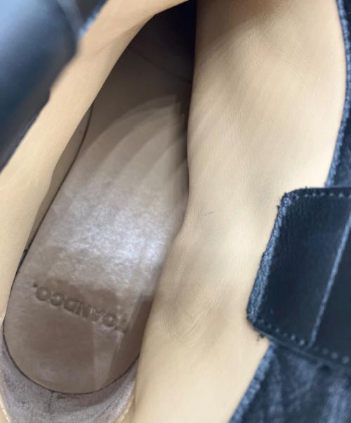 To&Co（トゥー＆コー）To&Co (トゥー＆コー) RING SHORT BOOTS ブラック サイズ:37の古着・服飾アイテム