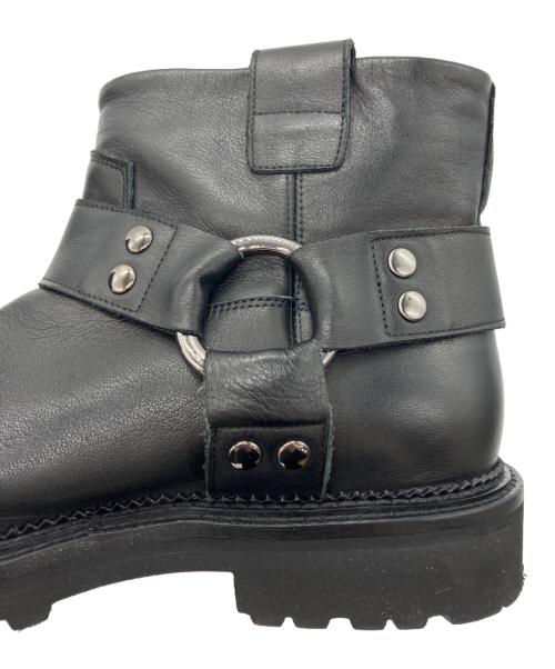 To&Co（トゥー＆コー）To&Co (トゥー＆コー) RING SHORT BOOTS ブラック サイズ:37の古着・服飾アイテム