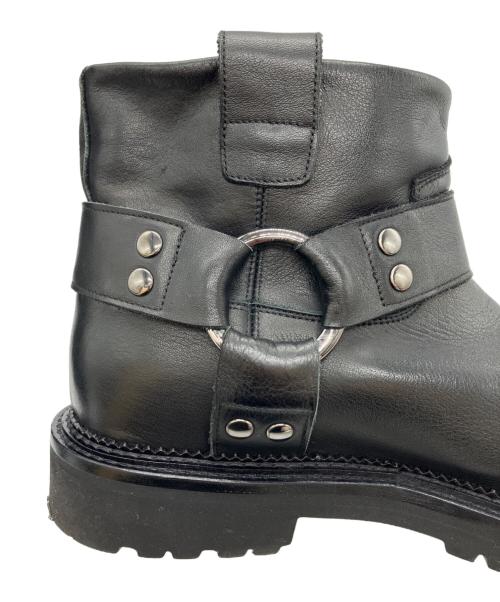 To&Co（トゥー＆コー）To&Co (トゥー＆コー) RING SHORT BOOTS ブラック サイズ:37の古着・服飾アイテム