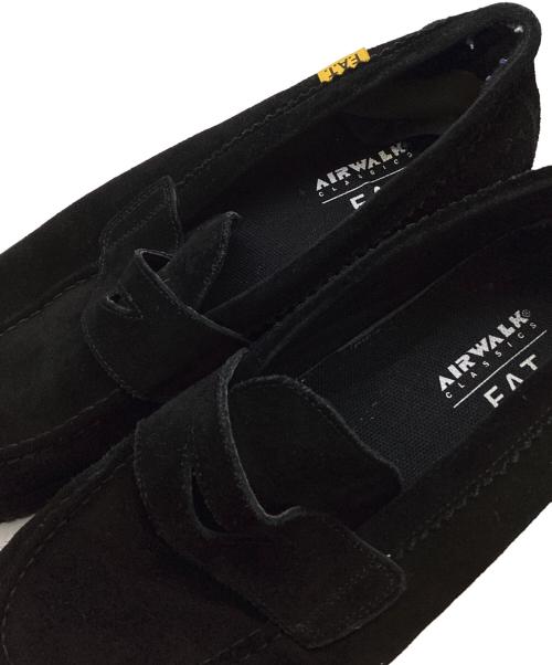FAT（エフエーティー）FAT (エフエーティー) AIR WALK (エアウォーク) ローファー ブラック サイズ:29の古着・服飾アイテム
