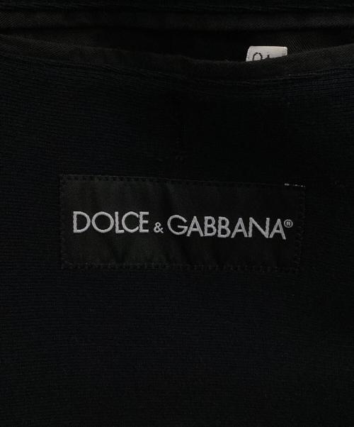 DOLCE & GABBANA（ドルチェ＆ガッバーナ）DOLCE & GABBANA (ドルチェ＆ガッバーナ) スウエットテーラードジャケット グレー サイズ:46の古着・服飾アイテム
