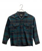 PENDLETONペンドルトン）の古着「PLAID BOARD SHIRT」｜グリーン