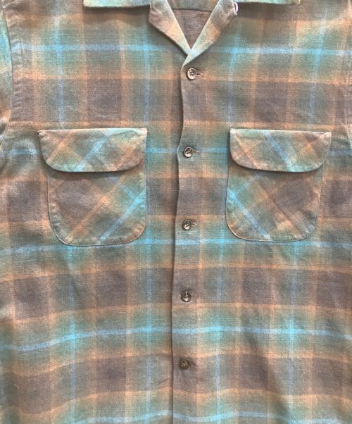 PENDLETON（ペンドルトン）PENDLETON (ペンドルトン) PLAID BOARD SHIRT グリーン サイズ:Mの古着・服飾アイテム