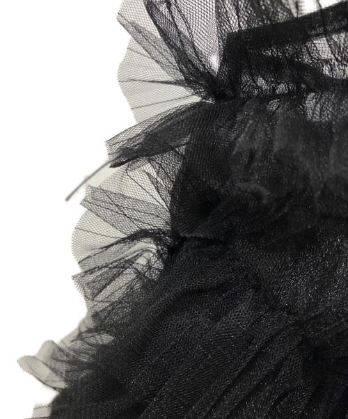 HeRIN.CYE（ヘリンドットサイ）HeRIN.CYE (ヘリンドットサイ) Many frill bustier ブラック サイズ:FREEの古着・服飾アイテム