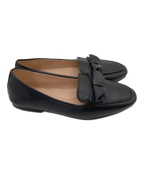 COLE HAAN（コールハーン）COLE HAAN (コールハーン) ペイソン ソフト ボウ ローファー ブラック サイズ:6Bの古着・服飾アイテム