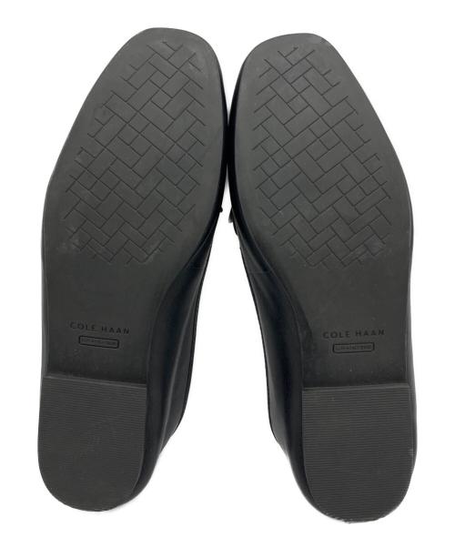 COLE HAAN（コールハーン）COLE HAAN (コールハーン) ペイソン ソフト ボウ ローファー ブラック サイズ:6Bの古着・服飾アイテム