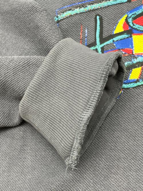 VAUNDY（バウンディー）VAUNDY (バウンディー) ロゴフーディーパーカー グレー サイズ:Lの古着・服飾アイテム