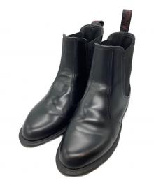 Dr.Martens（ドクターマーチン）の古着「FLORA チェルシーブーツ」｜ブラック