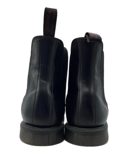Dr.Martens（ドクターマーチン）Dr.Martens (ドクターマーチン) FLORA チェルシーブーツ ブラック サイズ:7の古着・服飾アイテム