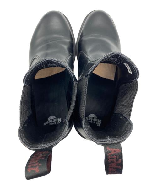 Dr.Martens（ドクターマーチン）Dr.Martens (ドクターマーチン) FLORA チェルシーブーツ ブラック サイズ:7の古着・服飾アイテム