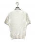 POLO RALPH LAUREN (ポロ・ラルフローレン) 半袖ケーブルニット ホワイト サイズ:SIZE M：8000円