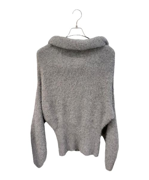 ETRE TOKYO（エトレトウキョウ）ETRE TOKYO (エトレトウキョウ) 2WAYルーズネックニット グレー サイズ:FREEの古着・服飾アイテム