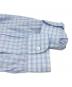 中古・古着 Charvet (シャルベ) チェックシャツ/Check Shirt ブルー×ホワイト サイズ:XL (17・1/2)：18000円