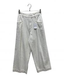 SLOBE IENA（スローブ イエナ）の古着「レイヤード Funny DENIM」｜ホワイト