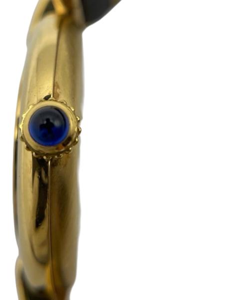 Cartier（カルティエ）Cartier (カルティエ) MUST COLISÉE VERMEIL/マストコリゼ ヴェルメイユ Ref.W1000653/アイボリーローマン文字盤 アイボリー文字盤の古着・服飾アイテム