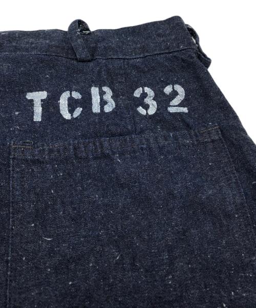 TCB jeans（ティーシービー ジーンズ）TCB jeans (ティーシービー ジーンズ) SEAMENS TROUSERS インディゴ サイズ:32の古着・服飾アイテム
