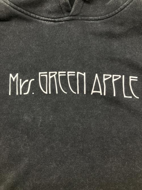 Mrs. GREEN APPLE（ミセスグリーンアップル）Mrs. GREEN APPLE (ミセスグリーンアップル) プルオーバーパーカー　バベルの塔 ブラック サイズ:Ｍの古着・服飾アイテム
