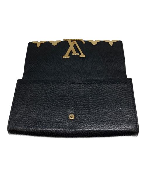 LOUIS VUITTON（ルイ ヴィトン）LOUIS VUITTON (ルイ ヴィトン) 長財布 ブラックの古着・服飾アイテム
