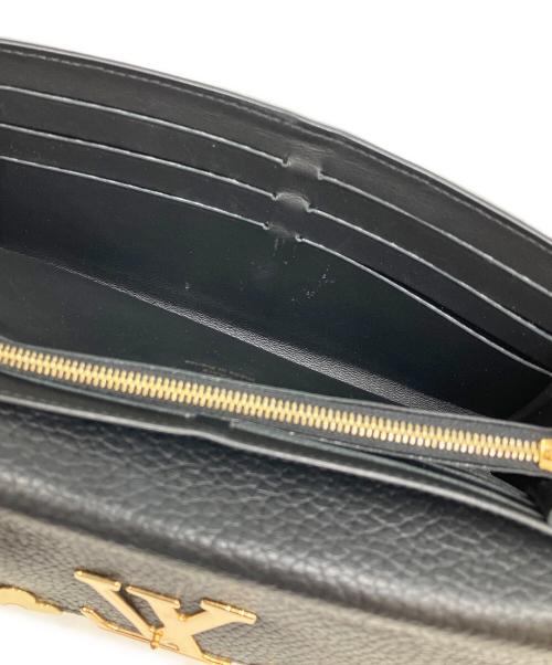 LOUIS VUITTON（ルイ ヴィトン）LOUIS VUITTON (ルイ ヴィトン) 長財布 ブラックの古着・服飾アイテム