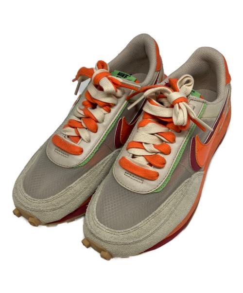NIKE（ナイキ）NIKE (ナイキ) sacai (サカイ) スニーカー ベージュ サイズ:24.5cmの古着・服飾アイテム