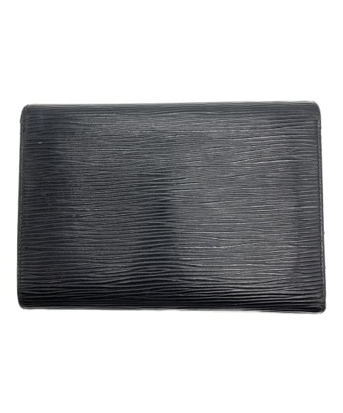LOUIS VUITTON（ルイ ヴィトン）LOUIS VUITTON (ルイ ヴィトン) 3つ折り財布 ブラックの古着・服飾アイテム