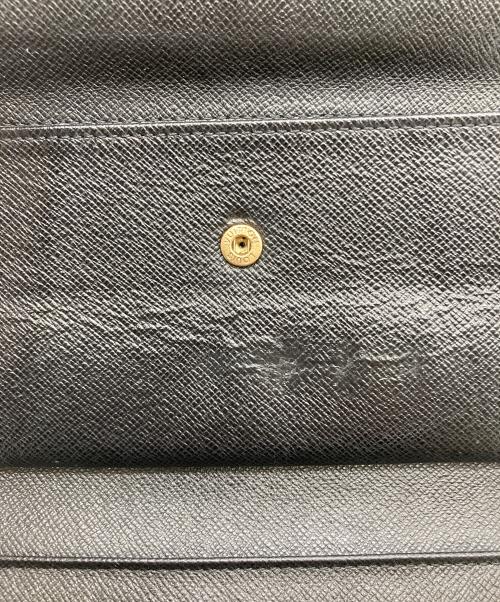 LOUIS VUITTON（ルイ ヴィトン）LOUIS VUITTON (ルイ ヴィトン) 3つ折り財布 ブラックの古着・服飾アイテム