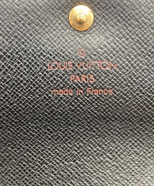 LOUIS VUITTON（ルイ ヴィトン）LOUIS VUITTON (ルイ ヴィトン) 3つ折り財布 ブラックの古着・服飾アイテム