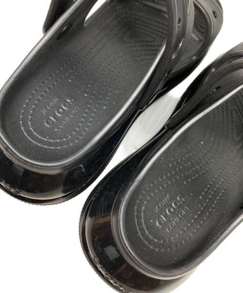 crocs（クロックス）crocs (クロックス) ベイサンダル ブラック サイズ:24cmの古着・服飾アイテム