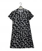 BLACK COMME des GARCONS×NIKEブラックコムデギャルソン×ナイキ）の古着「ロゴ総柄ワンピース」｜ブラック