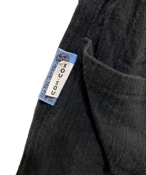 SOU・SOU（ソウソウ）SOU・SOU (ソウソウ) 高島縮コットンパンツ ブラック サイズ:FREEの古着・服飾アイテム