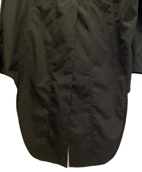 COMME des GARCONS HOMME PLUS（コムデギャルソンオムプリュス）COMME des GARCONS HOMME PLUS (コムデギャルソンオムプリュス) 燕尾ロングシャツ ブラック サイズ:Sの古着・服飾アイテム