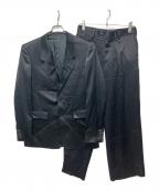 DRESSEDUNDRESSEDドレスドアンドレスド）の古着「セットアップスーツ」｜ブラック