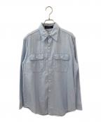 MADISON BLUEマディソンブルー）の古着「HAMPTON CHAMBRAY SHIRT」｜ブルー