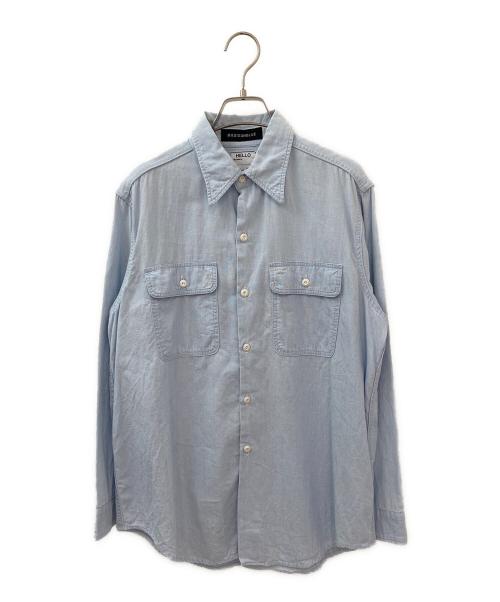 MADISON BLUE（マディソンブルー）MADISON BLUE (マディソンブルー) HAMPTON CHAMBRAY SHIRT ブルー サイズ:00（XS）の古着・服飾アイテム