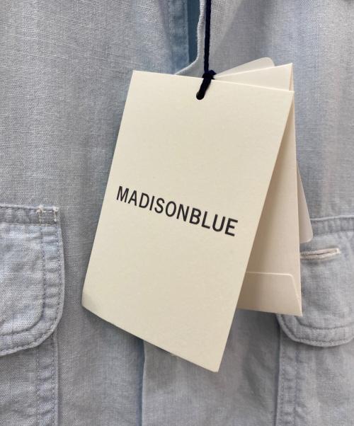 MADISON BLUE（マディソンブルー）MADISON BLUE (マディソンブルー) HAMPTON CHAMBRAY SHIRT ブルー サイズ:00（XS）の古着・服飾アイテム