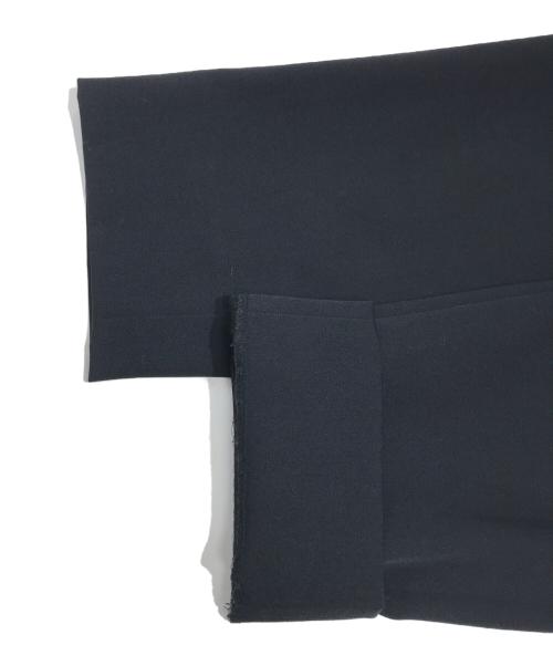 COMME des GARCONS HOMME PLUS（コムデギャルソンオムプリュス）COMME des GARCONS HOMME PLUS (コムデギャルソンオムプリュス) ウールギャバレイヤードパンツ ブラック サイズ:Sの古着・服飾アイテム