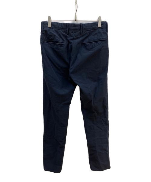 INCOTEX（インコテックス）INCOTEX (インコテックス) SLIM FIT ガーメントダイコットンストレッチギャバジンテーパードパンツ ネイビー サイズ:30の古着・服飾アイテム