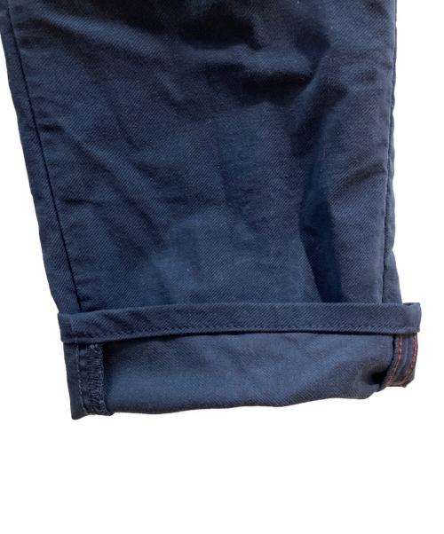 INCOTEX（インコテックス）INCOTEX (インコテックス) SLIM FIT ガーメントダイコットンストレッチギャバジンテーパードパンツ ネイビー サイズ:30の古着・服飾アイテム