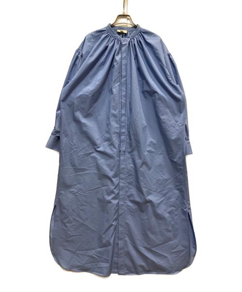 HYKE（ハイク）HYKE (ハイク) シャツワンピース ブルー サイズ:1の古着・服飾アイテム