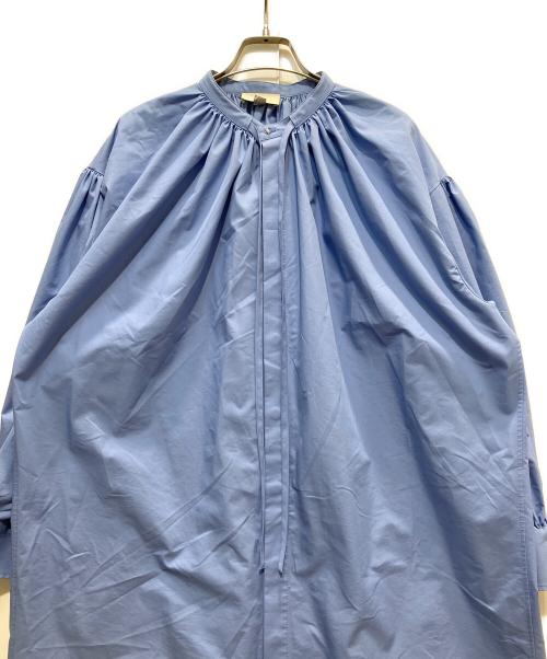 HYKE（ハイク）HYKE (ハイク) シャツワンピース ブルー サイズ:1の古着・服飾アイテム