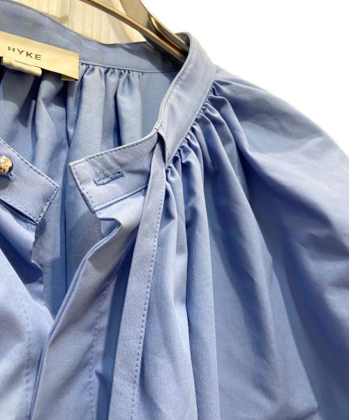 HYKE（ハイク）HYKE (ハイク) シャツワンピース ブルー サイズ:1の古着・服飾アイテム