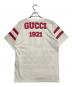 GUCCI (グッチ) 100周年 MUSIC IS MINE ロゴ Tシャツ ホワイト サイズ:XS：35000円