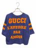 GUCCI (グッチ) 1921 L'Aveugle Par Amour ネイビー サイズ:s：30000円