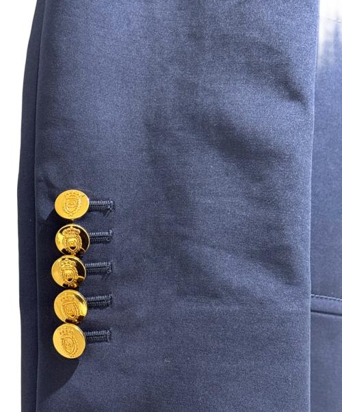 GUCCI（グッチ）GUCCI (グッチ) ダブルブレスト コットンジャケット ネイビー サイズ:42の古着・服飾アイテム