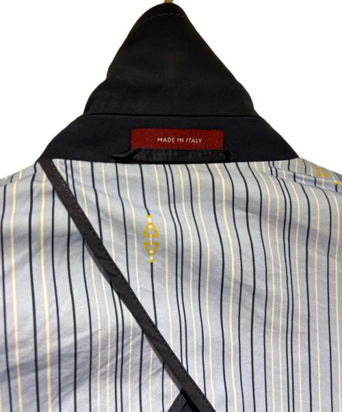 GUCCI（グッチ）GUCCI (グッチ) ダブルブレスト コットンジャケット ネイビー サイズ:42の古着・服飾アイテム